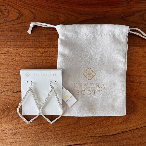 Kendra Scott Sophee Drop Earrings Rhodium (Silver colored) - Picture 2 of 7